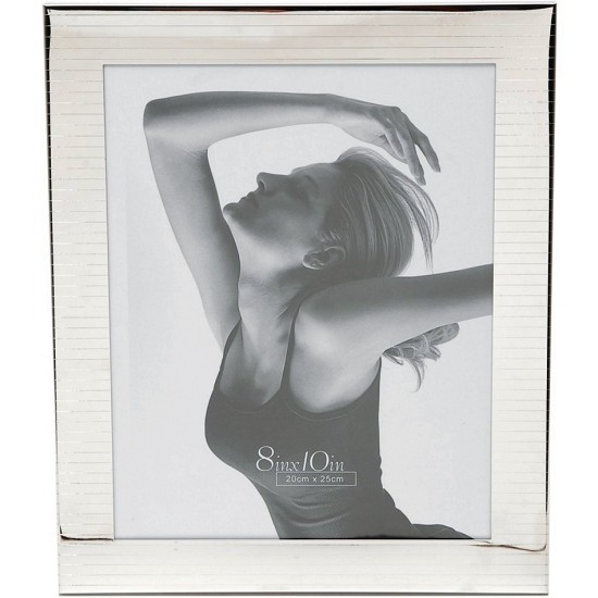 Porta Retrato 10x15cm Silver Plate Royal Decor